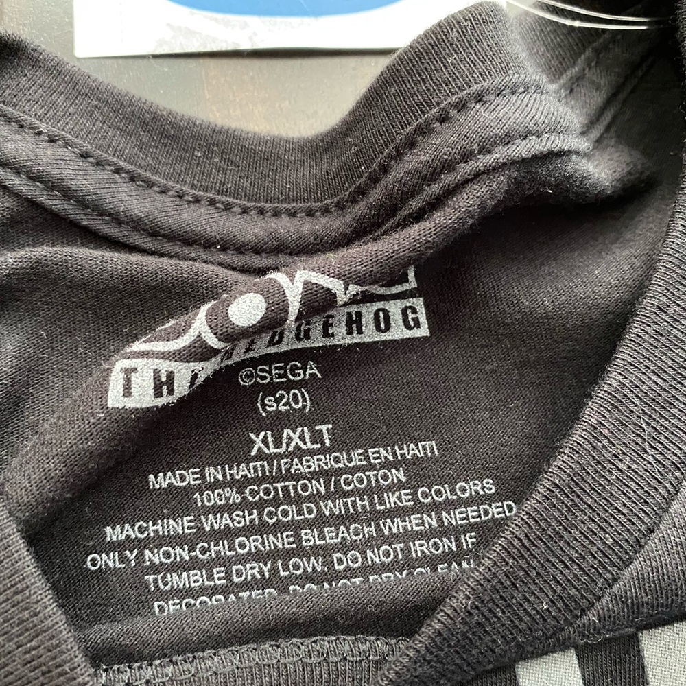 Sonic The Hedgehog Boys Short Sleeve Shirt XL (20) - Picture 6 of 6